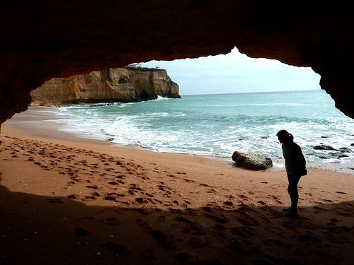 Sea caves in Portugal.jpg